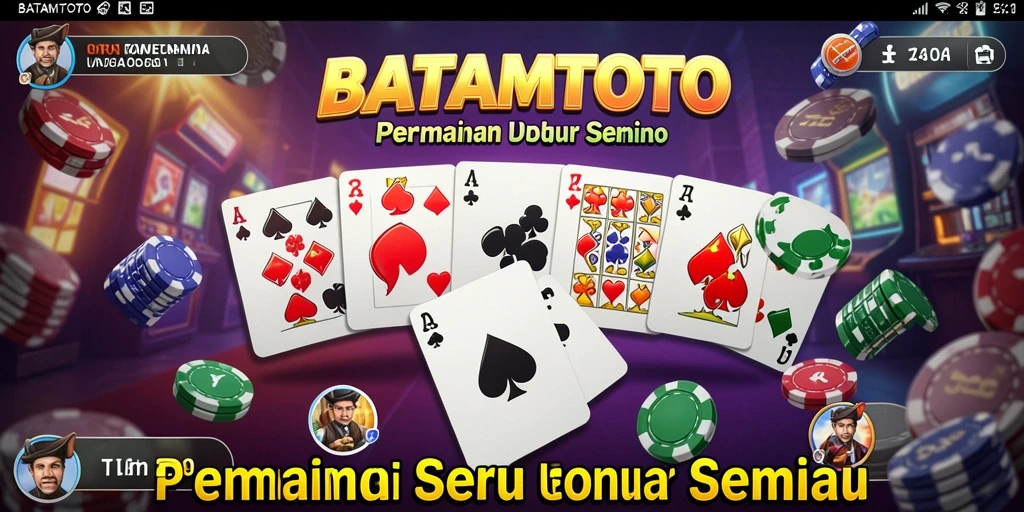 Screenshot gameplay BATAMTOTO menampilkan serunya permainan Domino.