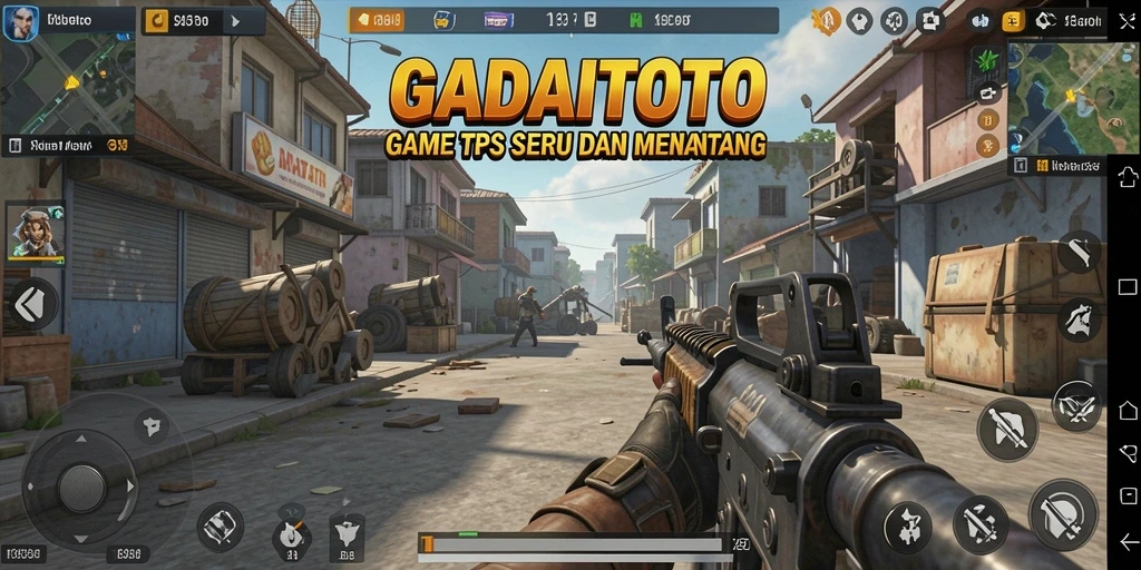 Screenshot gameplay GADAITOTO menampilkan aksi pertempuran yang seru.