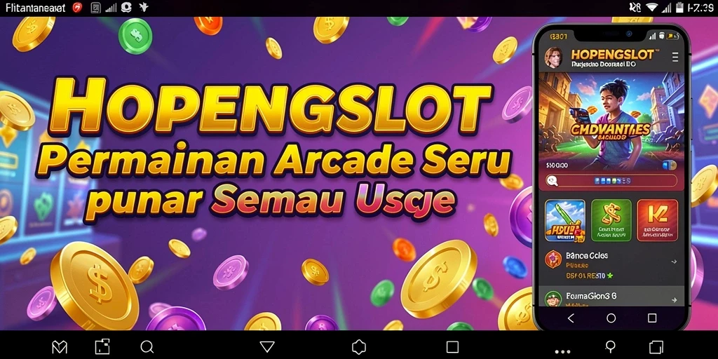 Tampilan gameplay HOPENGSLOT yang seru dan penuh warna.