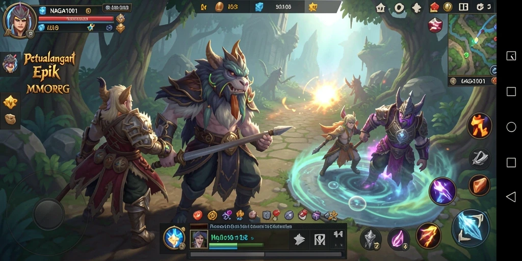 Tampilan gameplay NAGA1001 yang seru dan penuh aksi.