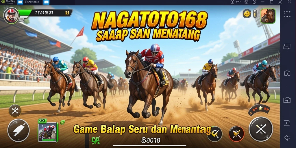 Tampilan grafis menakjubkan dalam gameplay NAGATOTO168