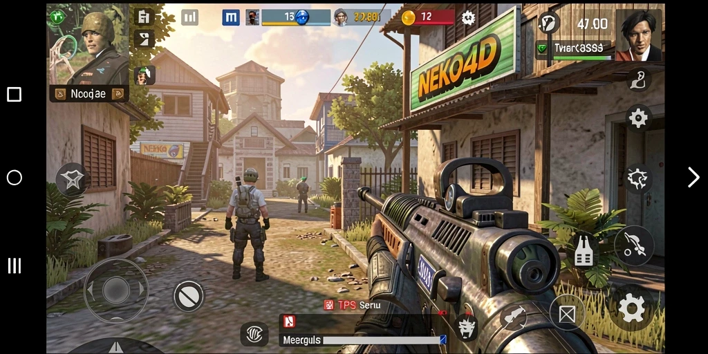 Tampilan menarik dari gameplay seru di NEKO4D.