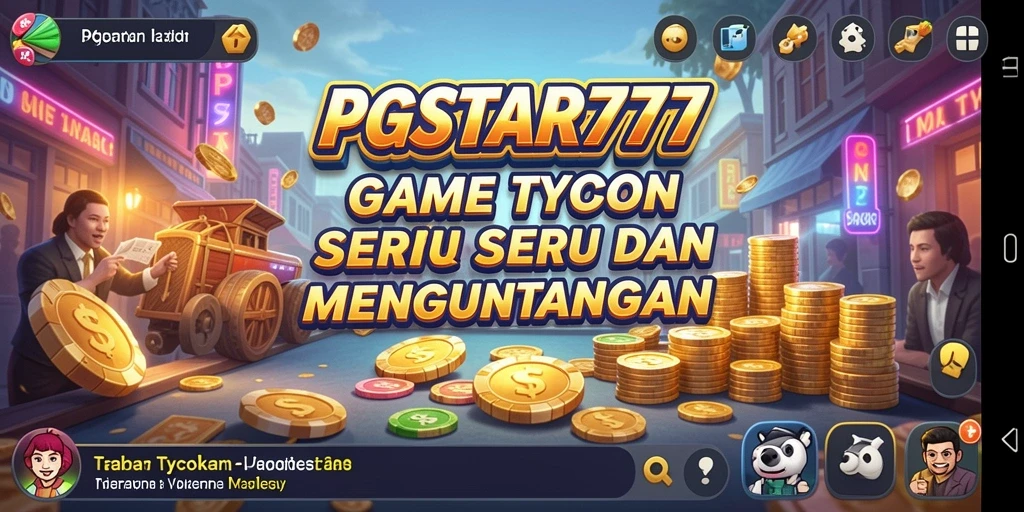Tampilan screenshot PGSTAR777 menunjukkan gameplay Tycoon yang menarik dan interaktif.