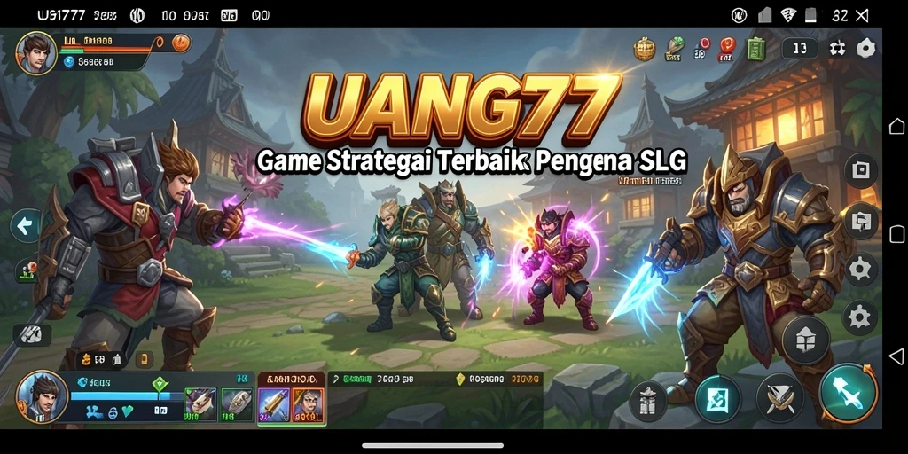 Tampilan gameplay seru UANG77 dengan strategi mendalam.